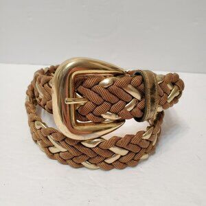 Vintage | Accessories | Vintage Woven Belt With Goldtone  display picture 1